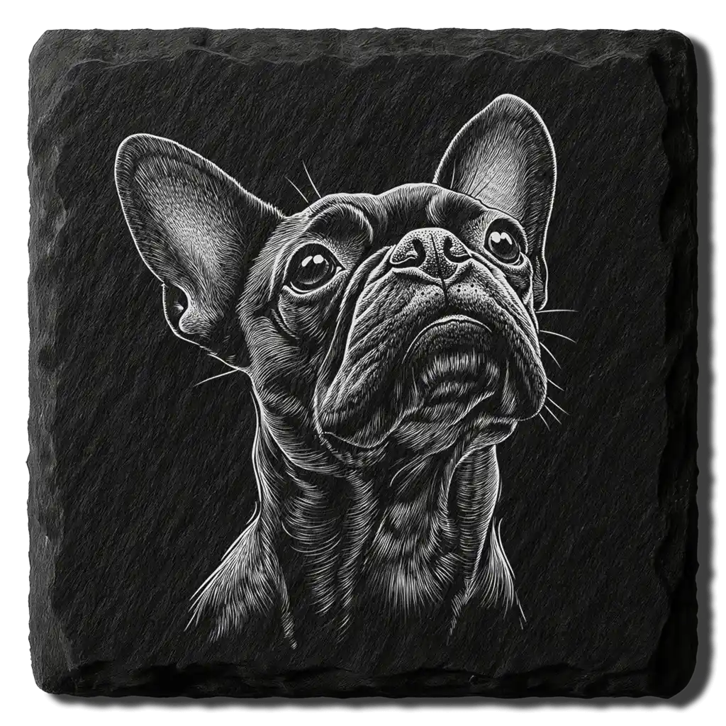 french-bulldog-laser-engraving-slate