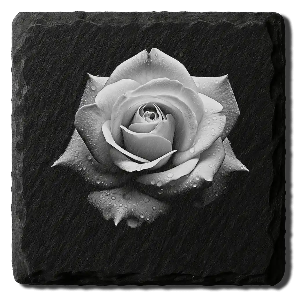 white-rose-laser-engraving-slate