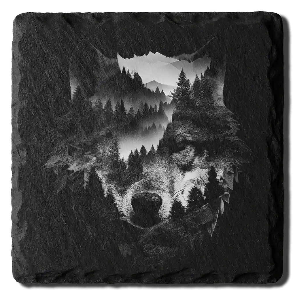 wolf-laser-engraving-slate